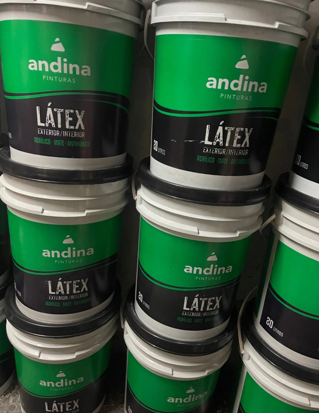 Pintura Látex Andina 20L